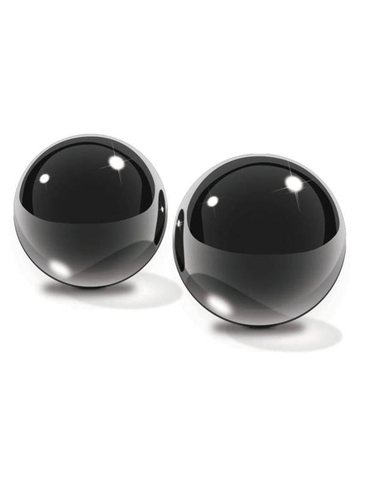 Fetish Fantasy Limited Edition Black Glass Ben-Wa Balls Small-1040