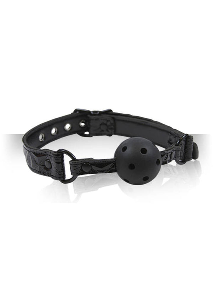 NS Novelties Sinful Ball Gag - Black