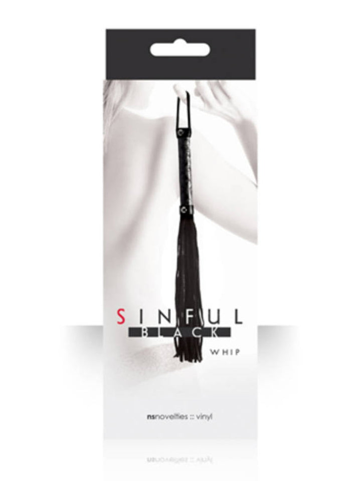 NS Novelties Sinful Whip - Black