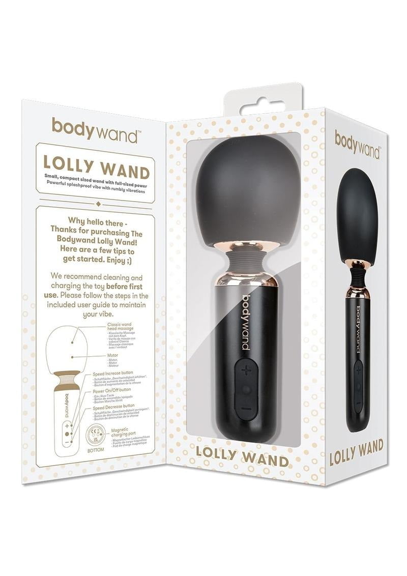 Bodywand Lolly Wand Rechargeable Massager - Black