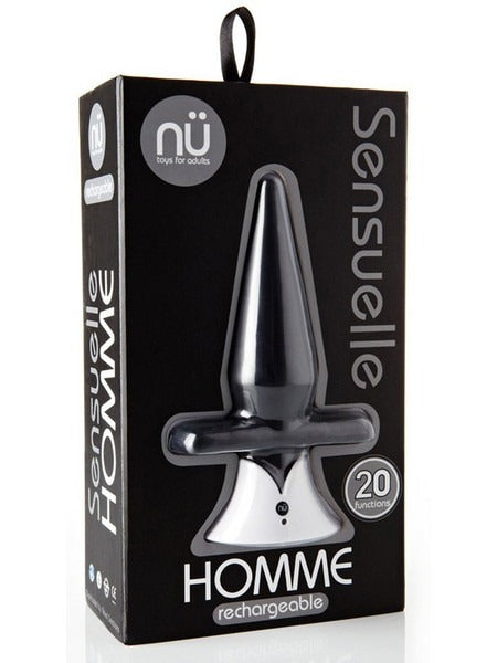 Nu Sensuelle Homme Rechargeable Butt Plug - Butt Plug - Australia - Sexy Devil