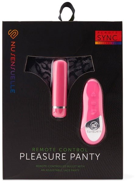 Nu Sensuelle Remote Control Pleasure Panty - Pink