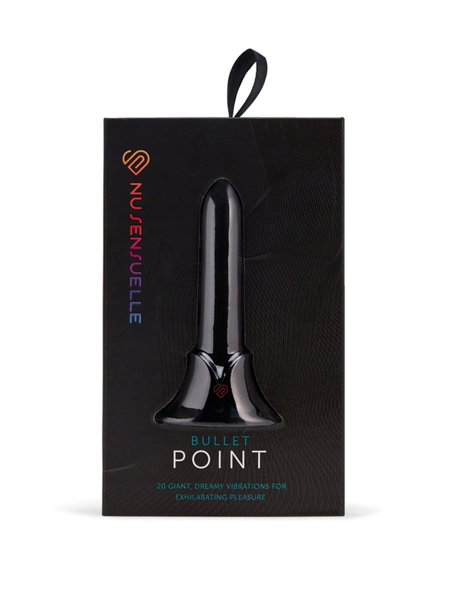 Nu Sensuelle Point 20 Function Rechargeable Bullet - Black