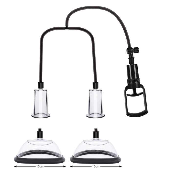 Passion Pump Enhancement Pussy Pump with Nipple Pumps 4pc - Vagina Pump - Australia - Sexy Devil