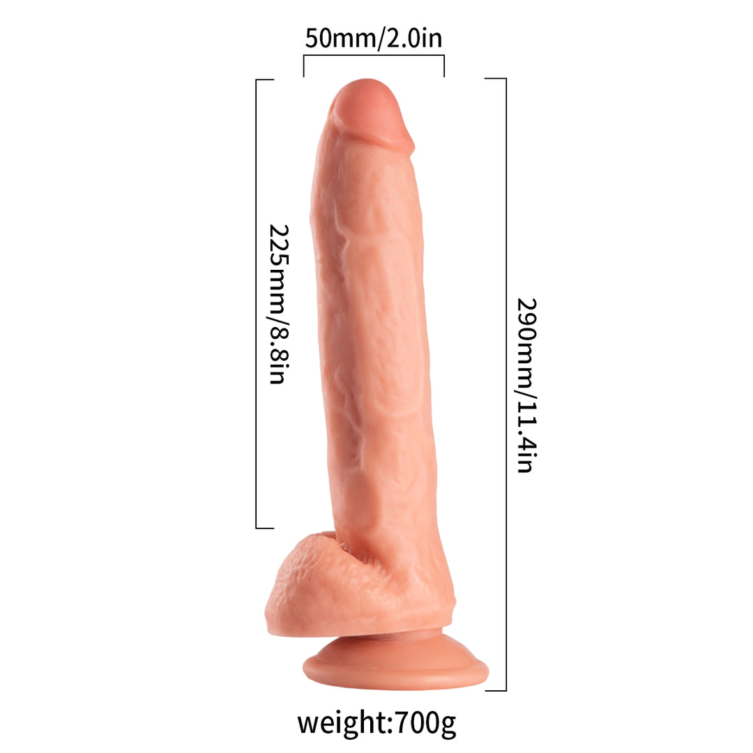 Lance's Cock 11.4" Realistic Dildo with Balls