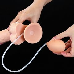 Lovetoy Cumming Softee Soft Ejaculation Cock 9'' + Balls