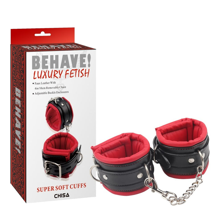 Behave! Luxury Fetish Super Soft Ankle Cuffs - Ankle Cuffs - Australia - Sexy Devil