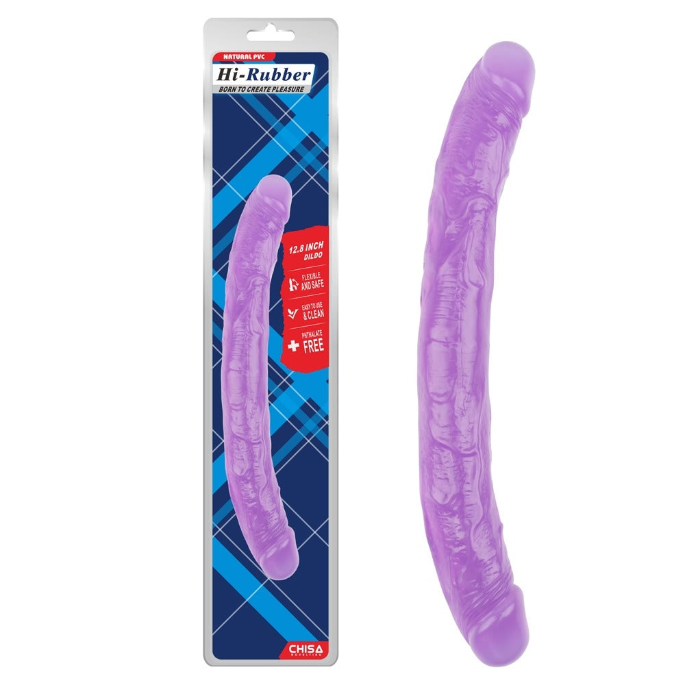 Hi Rubber 12.8" Double Ended Dildo - Double Ended Dildo - Australia - Sexy Devil