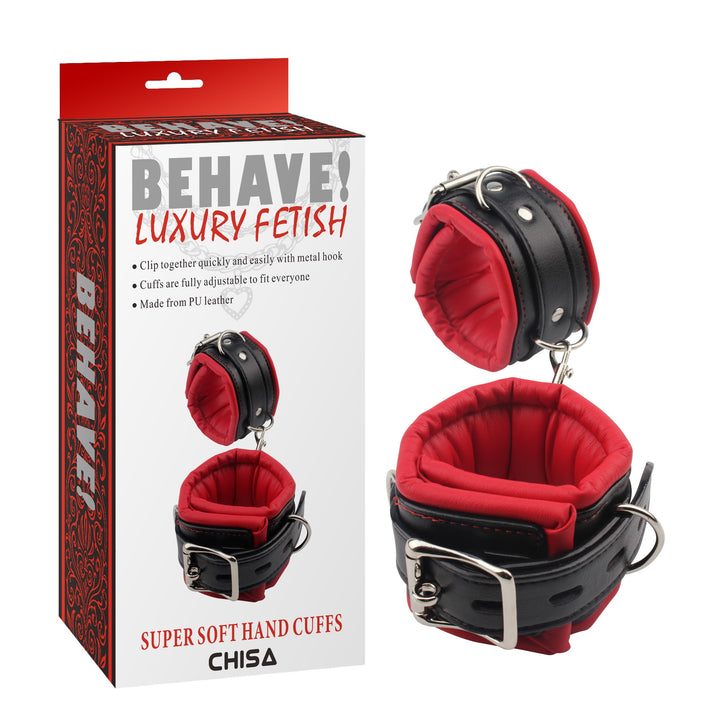 Behave! Luxury Fetish Super Soft Handcuffs