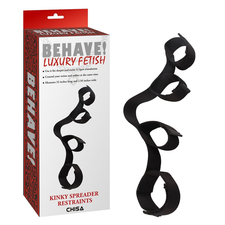 Behave! Luxury Fetish Kinky Spreader Restraints - Bondage Restraints - Australia - Sexy Devil