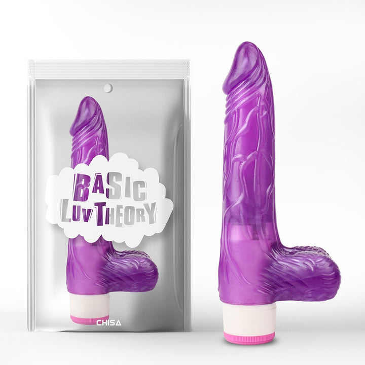 Basic Luv Theory Pleaser 7.8" Vibrating Dildo