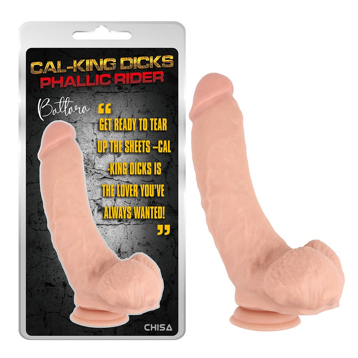Cal-King Cocks Phallic Rider 6.8" Realistic Dildo with Balls