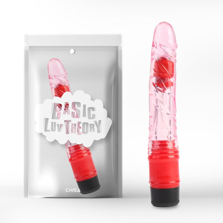 Basic Luv Theory 8.8" Realistic Vibrating Dildo