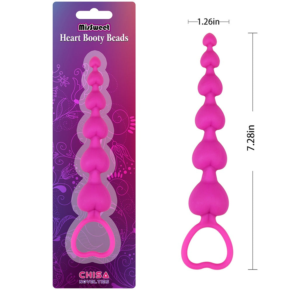 Missweet Heart Booty Anal Beads