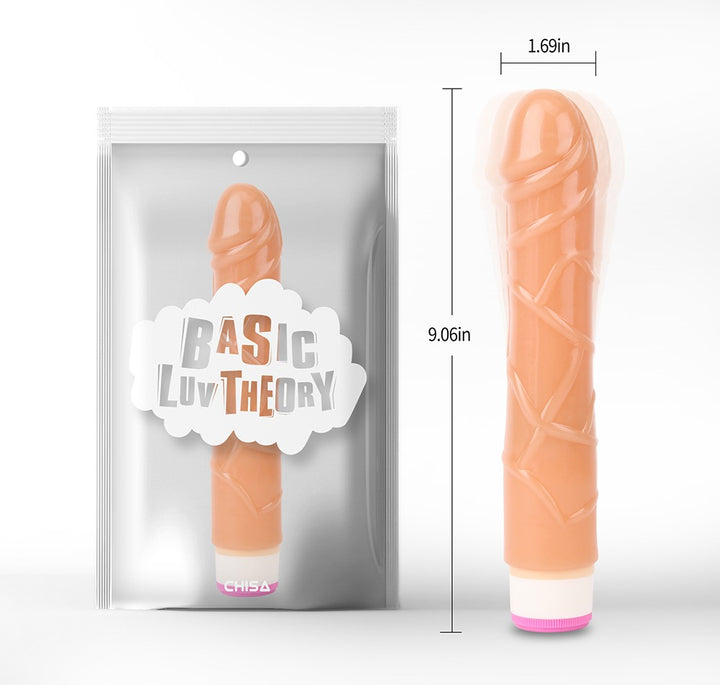 Basic Luv Theory Pulsator 9" Vibrating Dildo