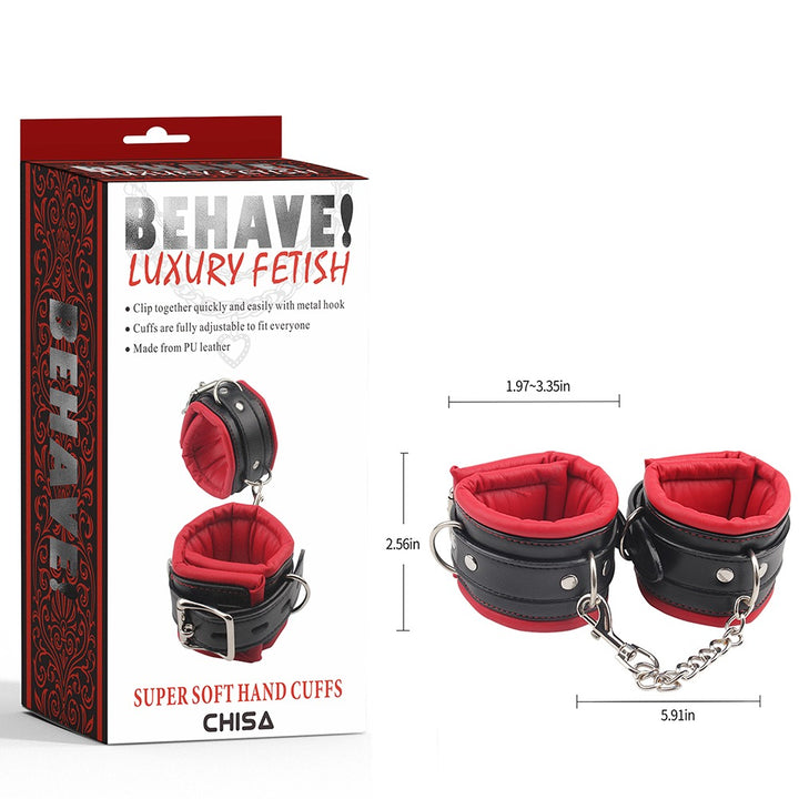 Behave! Luxury Fetish Super Soft Handcuffs