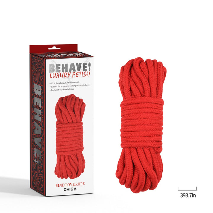 Behave! Luxury Fetish Bind Love Rope