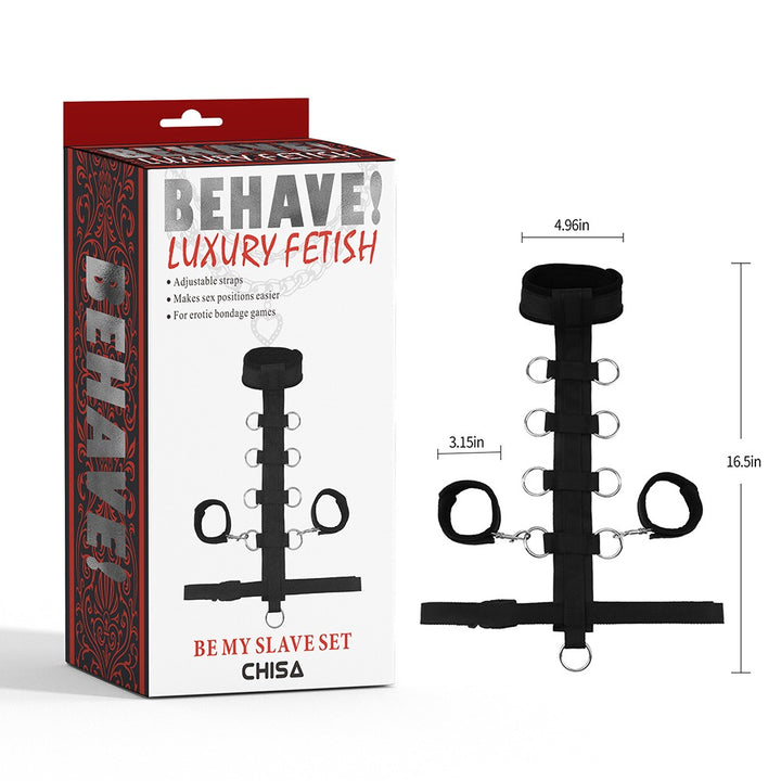 Behave! Luxury Fetish Be My Slave Set - Bondage - Australia - Sexy Devil