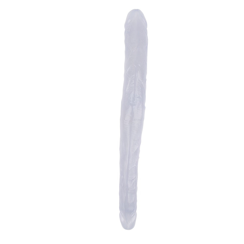 Hi Rubber 17.7" Tapered Double Ended Dildo - Double Ended Dildo - Australia - Sexy Devil