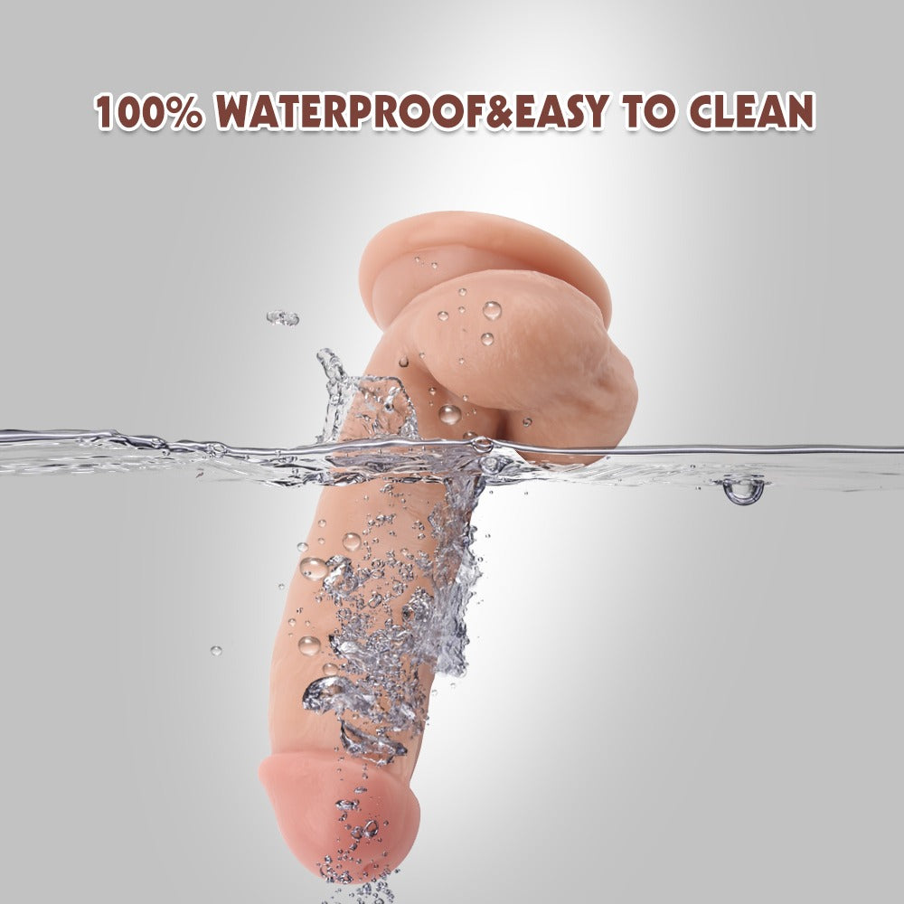 Fashion Dude Dual Density 6.9" Dildo with Balls