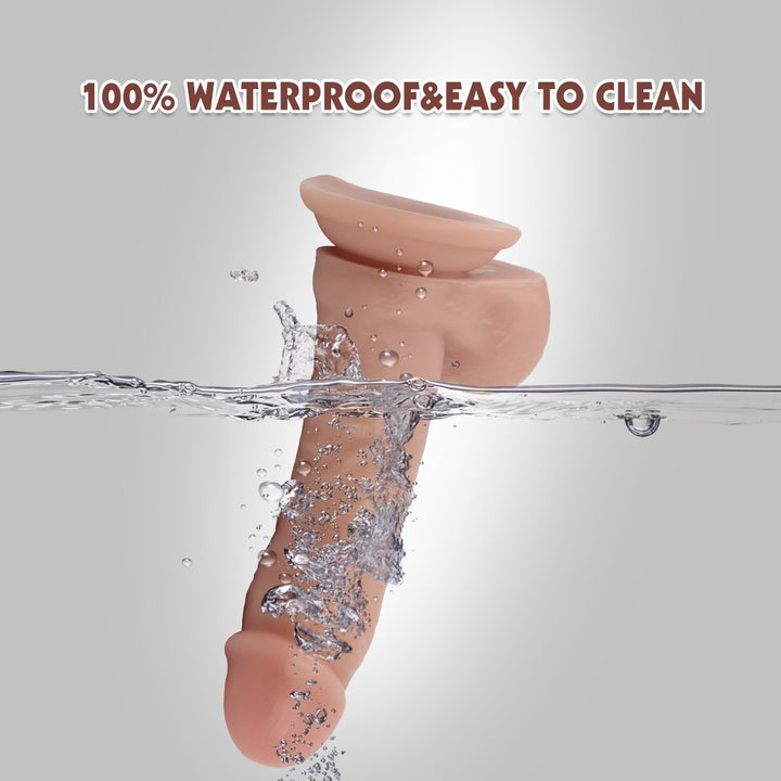 Fashion Dude Dual Density 7" Dildo with Balls