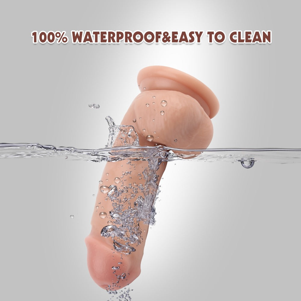 Fashion Dude Dual Density 6.9" Dildo with Balls