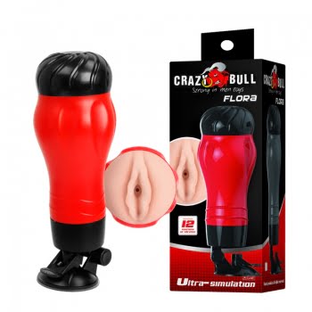 Crazy Bull  Vibrating Stroker Masturbator