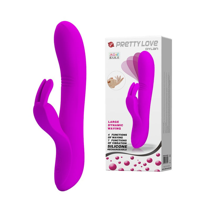 Pretty Love Dylan Rechargeable Nodding Rabbit Vibrator