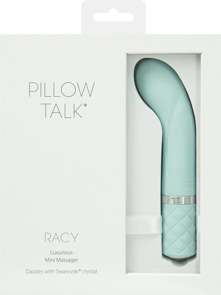 BMS Pillow Talk Racy G-Spot Rechargeable Vibrator - Teal