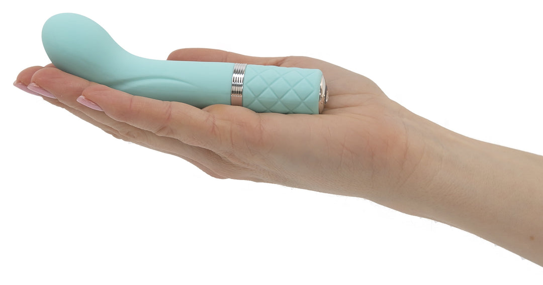 BMS Pillow Talk Racy G-Spot Rechargeable Vibrator - Teal