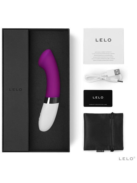 Lelo GIGI 2 Deluxe Rechargeable G-Spot Vibrator - Deep Rose