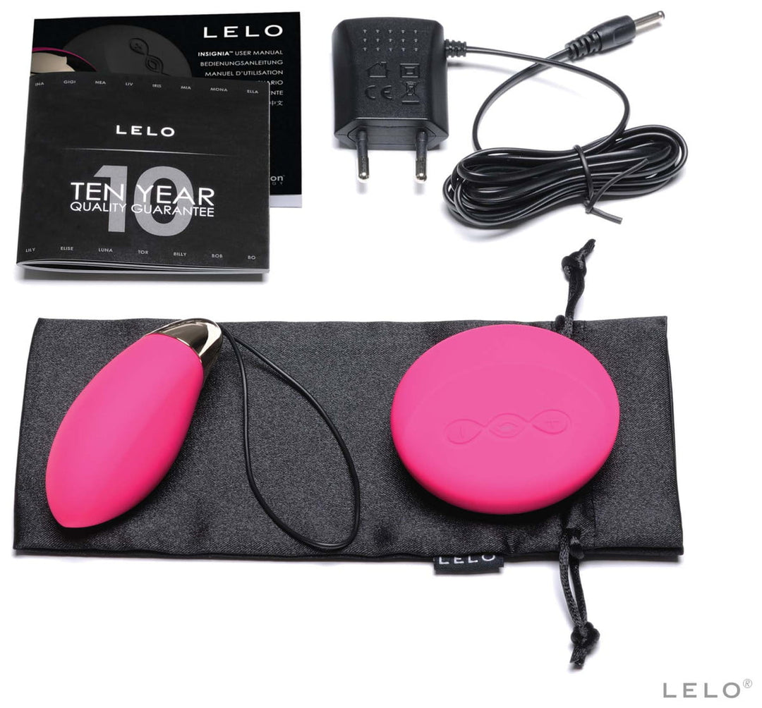 Lelo LYLA 2 Remote Vibrating Bullet - Cerise