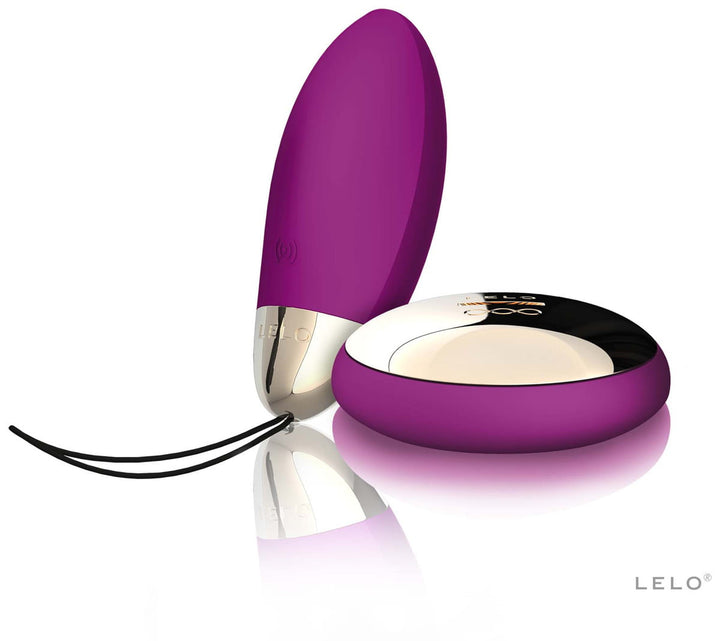 Lelo LYLA 2 Rechargeable Remote Vibrating Bullet - Deep Rose