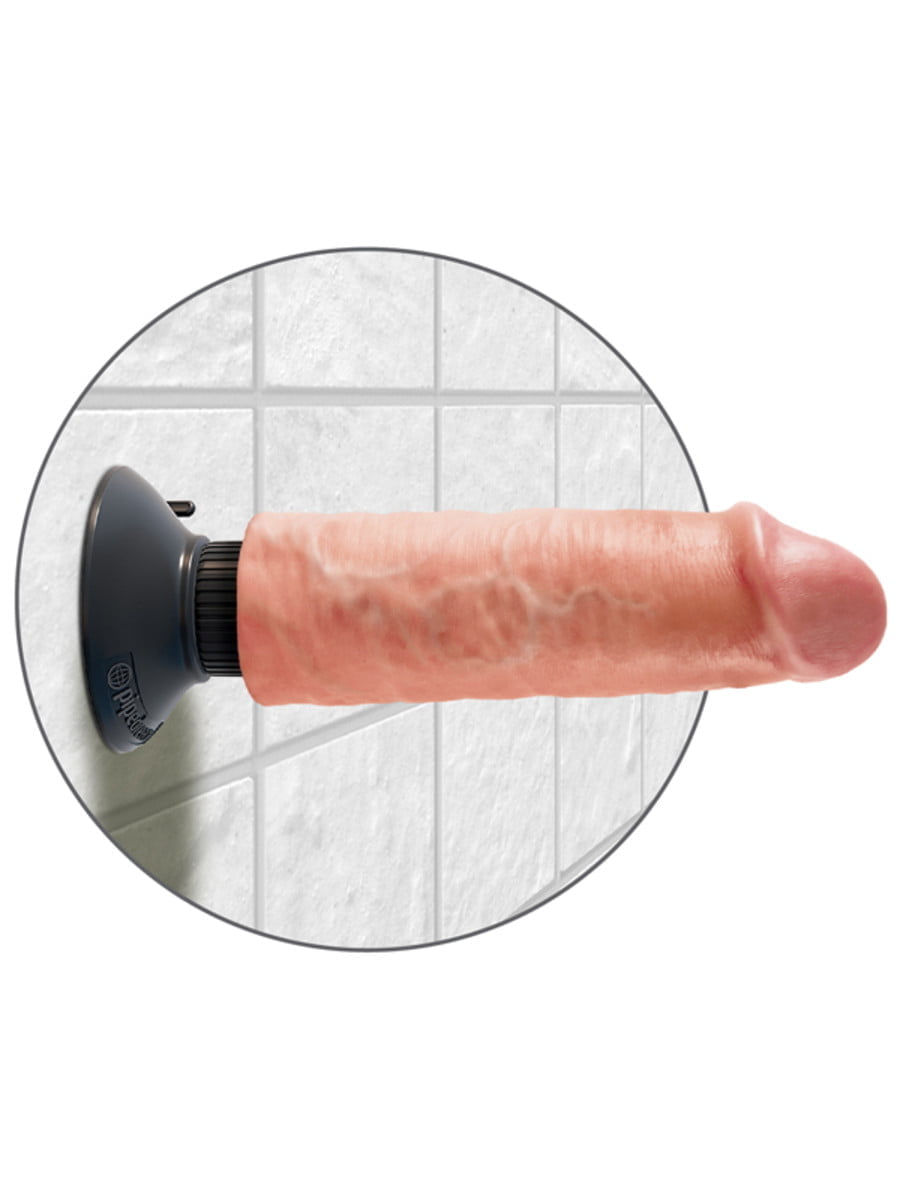 King Cock 6 Inch Vibrating Cock-7793