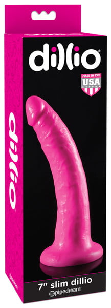 Dillio 7" Slim Realistic Dildo