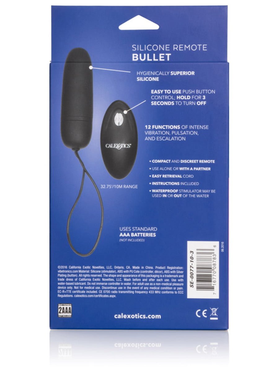 CalExotics Silicone Remote Bullet-4040