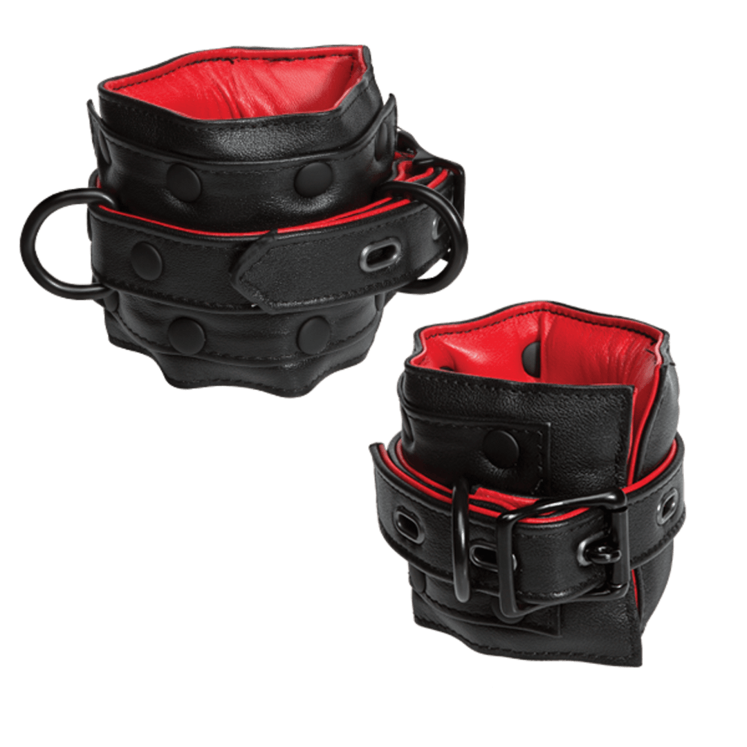 Kink Leather Ankle Restraints-0