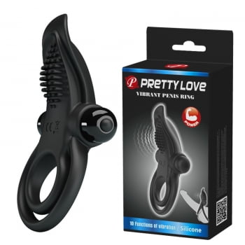 Pretty Love Vibrating Penis & Balls Ring