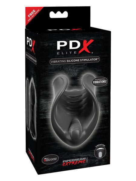 PDX Elite Vibrating Silicone Stimulator-0