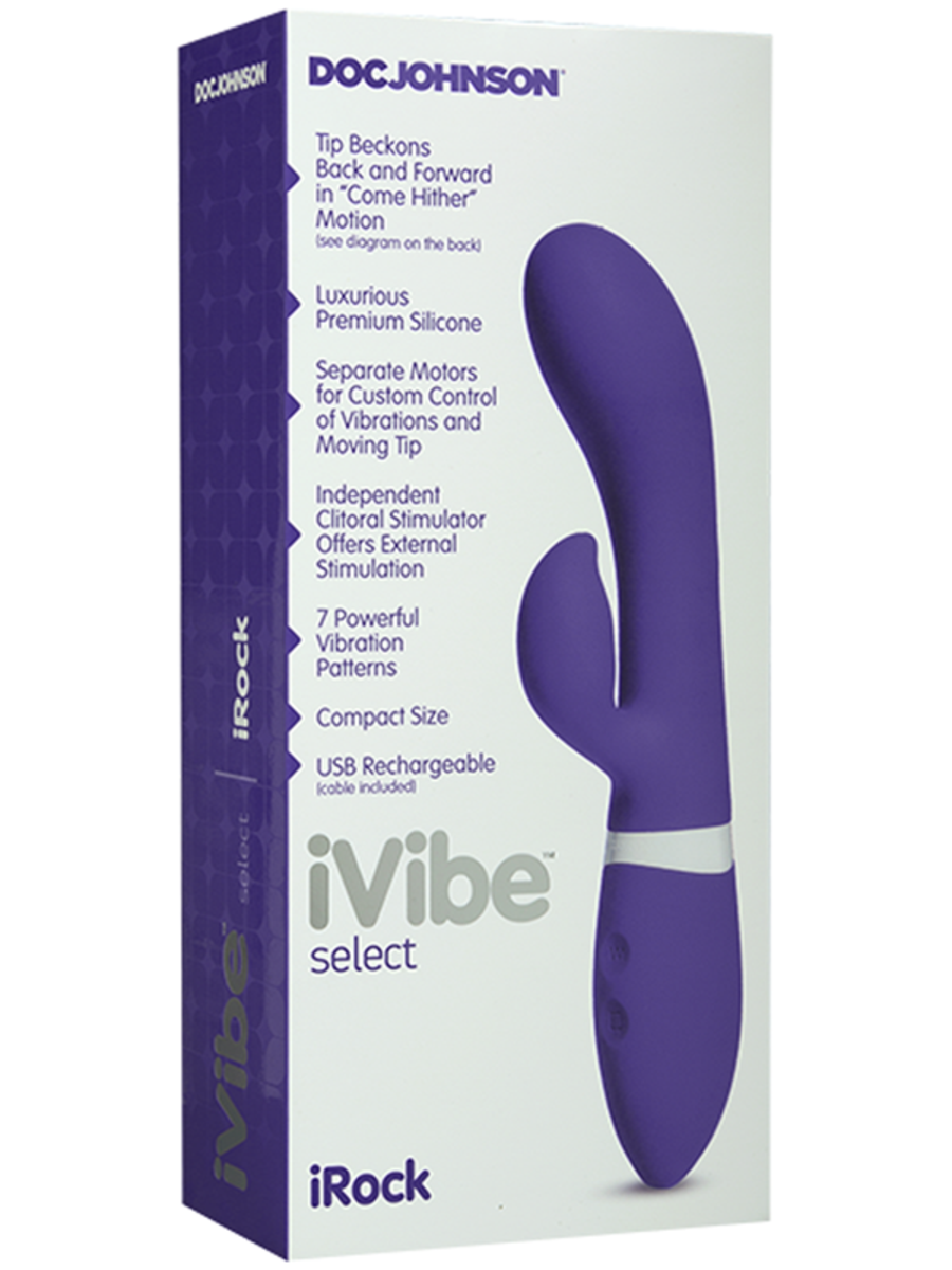 iVibe Select - iRock Rabbit Vibrator - Purple