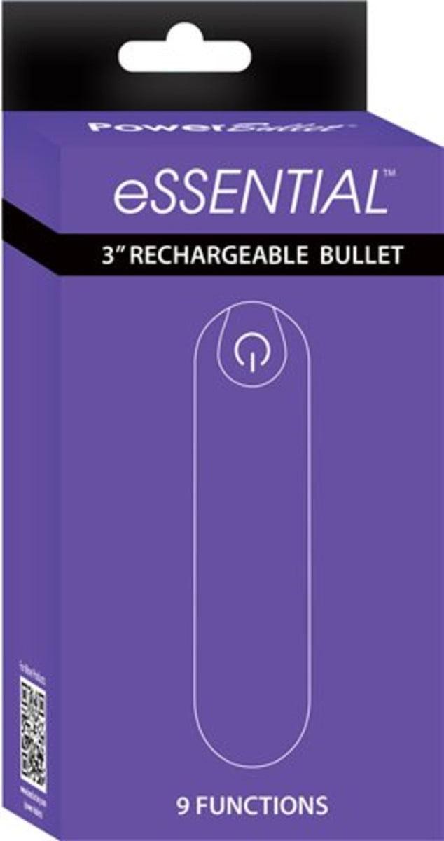 Essential Rechargeable Power Bullet - Vibrating Bullet - Australia - Sexy Devil