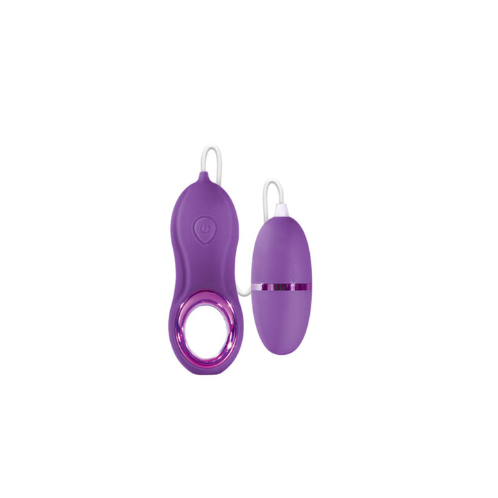 NS Novelties Lush Rose Rechargeable Vibrating Egg - Purple