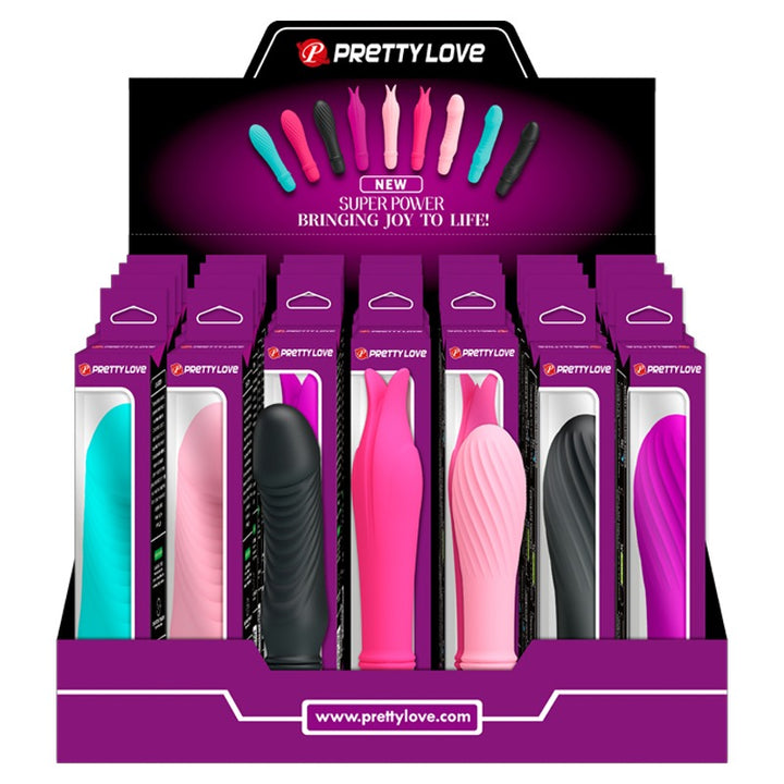 Pretty Love 10 Function Mini Vibrator - Mini Vibrator - Australia - Sexy Devil