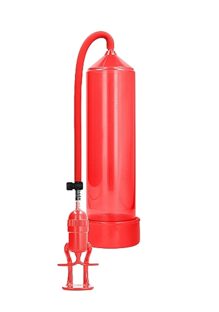 Pumped Deluxe Beginner Penis Pump - Red