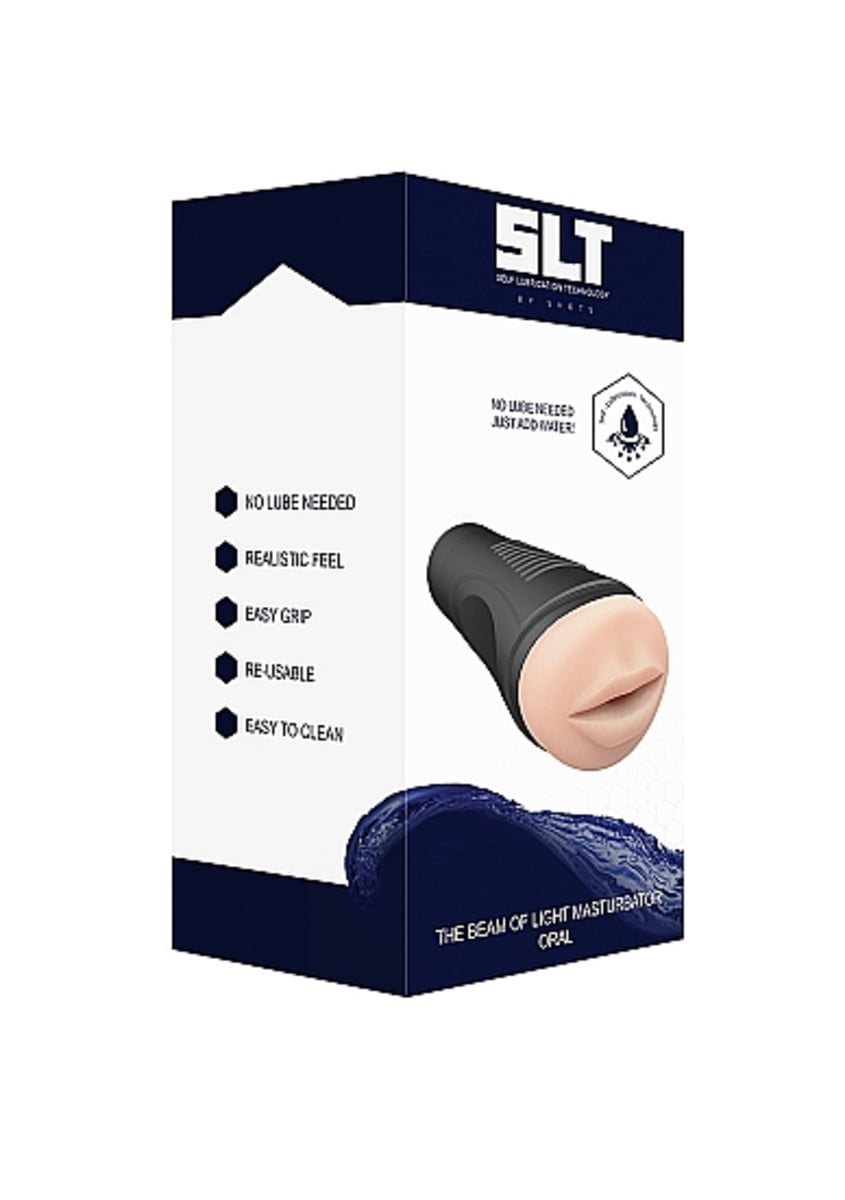 SLT Self Lubricating Easy Grip Masturbator XL - Oral-1769