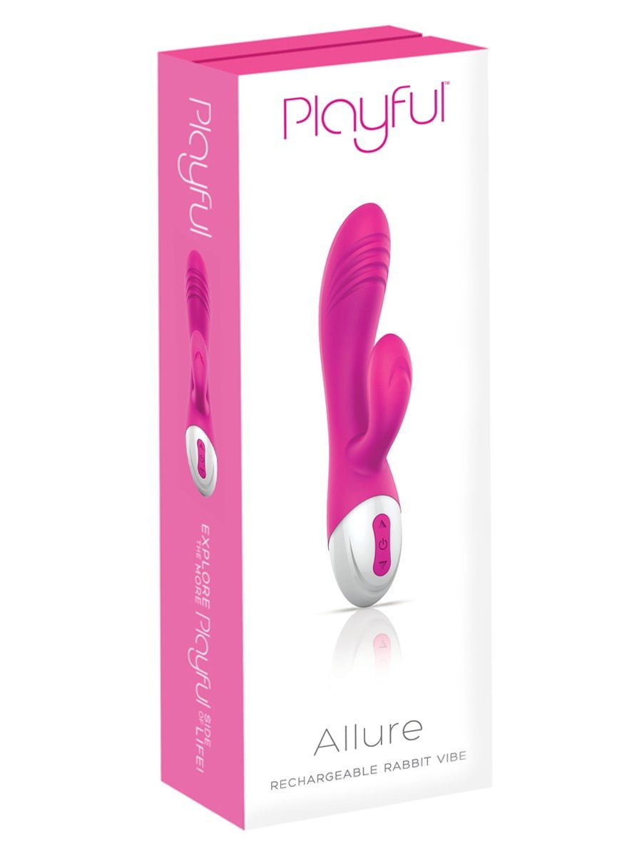 Playful Allure Rechargeable Rabbit Vibrator-4766