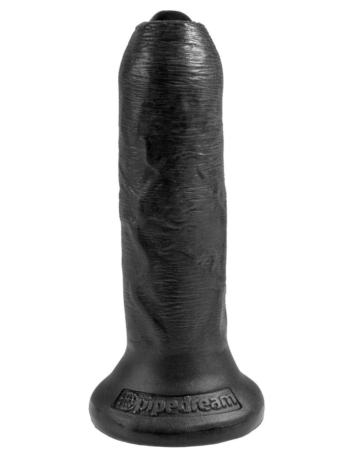 Pipedream King Cock 6" Uncut Realistic Cock - Black