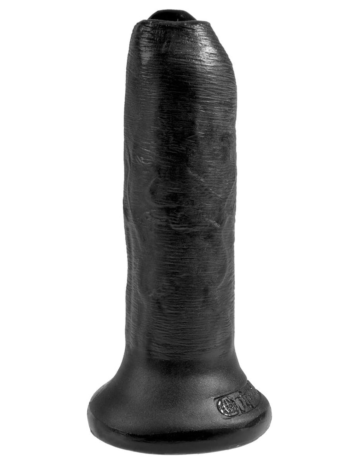 Pipedream King Cock 6" Uncut Realistic Cock - Black