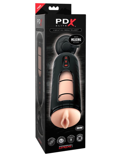 PDX Elite Vibrating Mega Milker-0