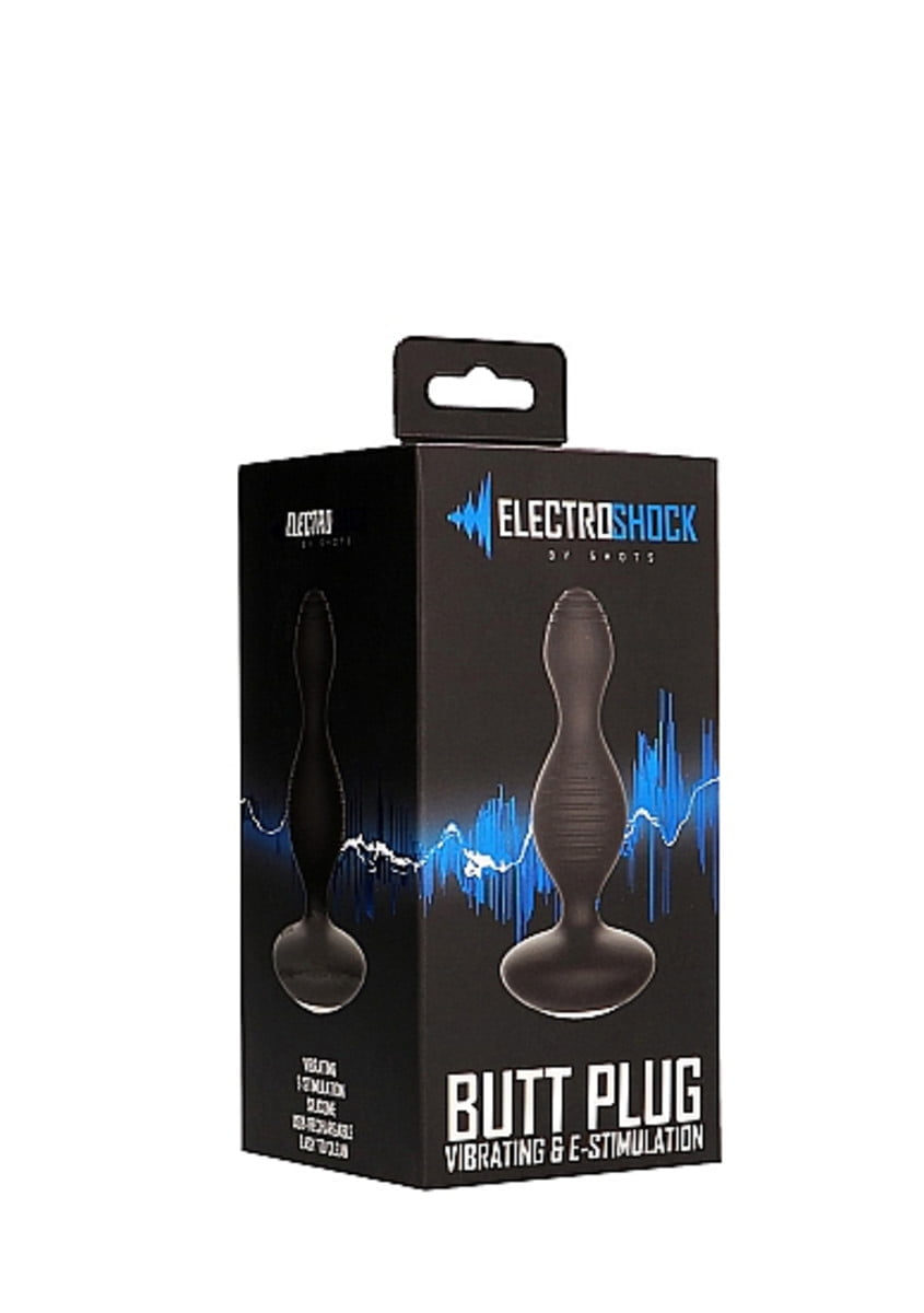 Electroshock Buttplug Vibrating & E-Stim-1667